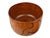 Mid 20th Century Handmade Japanese Zelkova Wood Large Rice Container Lidded Bowl With Tray For Sale - Image 9 of 14