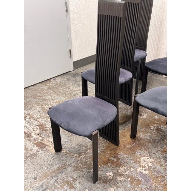 Pietro Costantini for Ello Furniture Italian Dining Chairs, Vintage Set of Six For Sale In San Francisco - Image 6 of 12
