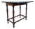 Spanish Carved Oak Games Table with Original Green Felt, 1920s For Sale