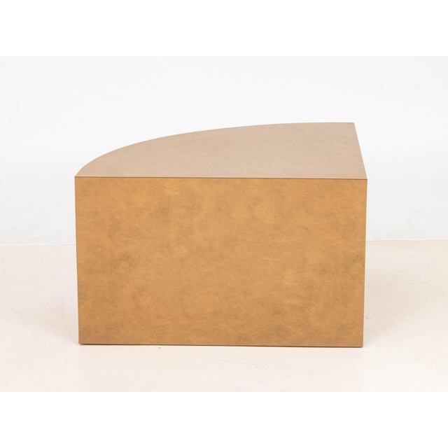 Modern Wedge Form Coffee Table For Sale - Image 4 of 6