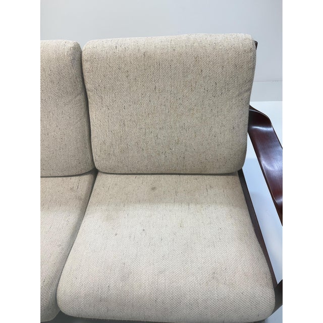 Sculptural Danish Sofa in the style of Arne Vodder & Grete Jalk, Denmark, 1960s For Sale - Image 11 of 15