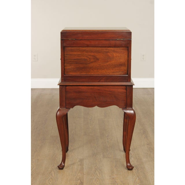 Henkel Harris Queen Anne Style Mahogany Silver Chest For Sale - Image 12 of 14
