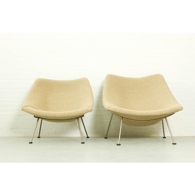 Vintage Oyster Chairs by Pierre Paulin, 1970s, Set of 2 For Sale - Image 9 of 14