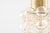 Gold Bubble Glass Pendant Lamps attributed to Helena Tynell & Heinrich Gantenbrink for Limburg, 1960s, Set of 2 For Sale - Image 8 of 9