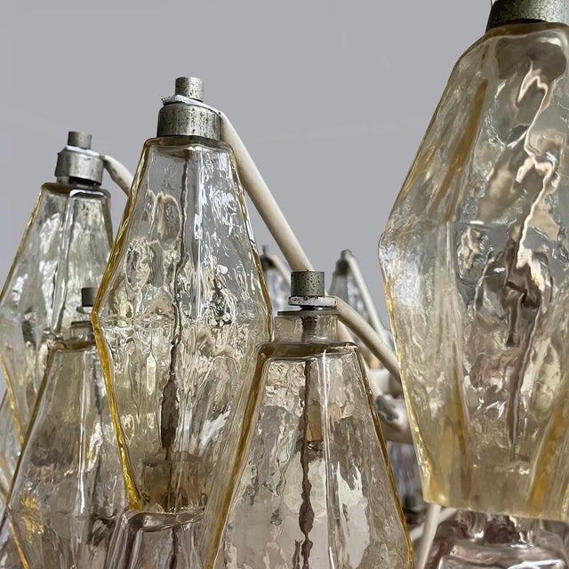 Mid-Century Modern Italian Pendant Light by Carlo Scarpa for Venini, 1960s For Sale - Image 9 of 14