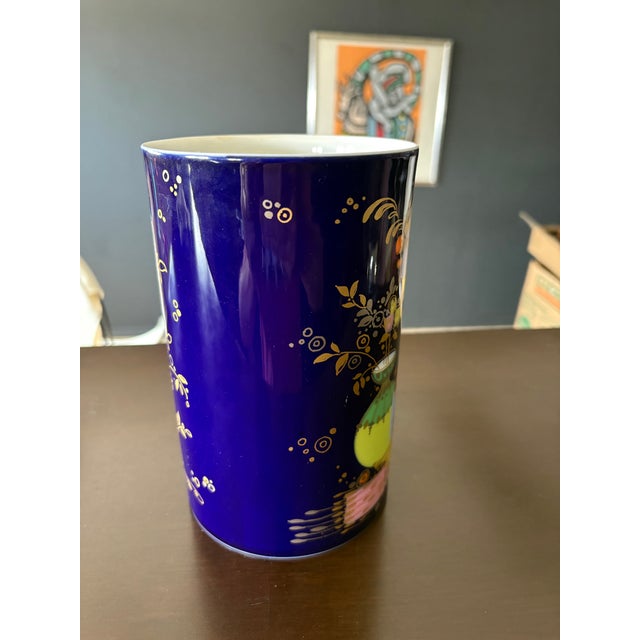 Bjorn Wiinblad for Rosenthal "1001 Nights" Porcelain Vase For Sale In Dallas - Image 6 of 10