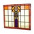 Art Deco Amsterdam School Stained Glass Window, 1930s For Sale - Image 16 of 16