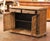 19th Century French Henri II Bleached Oak Buffet With Carved Harvest Motifs For Sale - Image 9 of 17