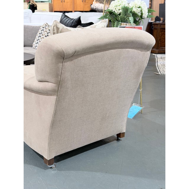 English George Smith English Arm Accent Chair(pair Available) For Sale - Image 3 of 12