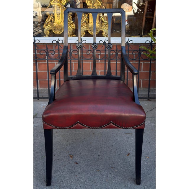 Dessin Fournir Erika Brunson Couture Living Arlington Arm Chair For Sale - Image 4 of 7