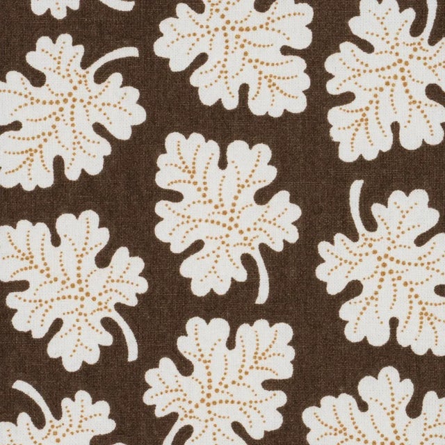 Contemporary SAMPLE - Schumacher X Rita Konig Olive Fabric In Brown For Sale - Image 3 of 4