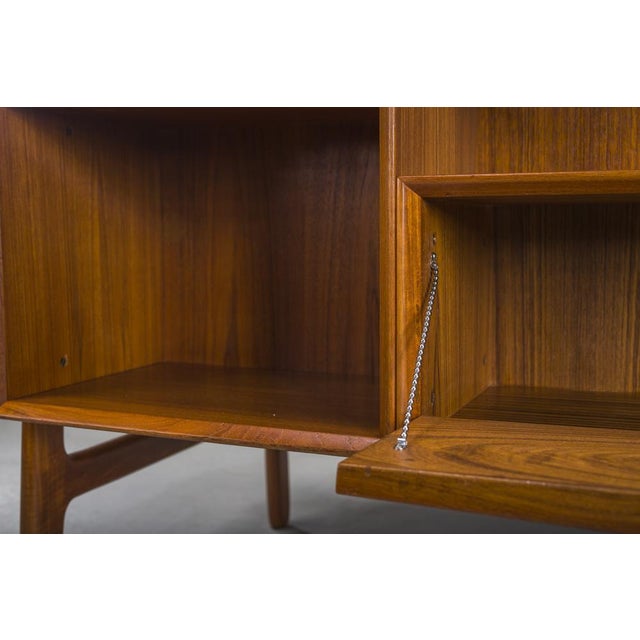 Brown Model 75 Teak Desk by Gunni Omann for Omann Jun Furniture Factory, 1960s For Sale - Image 8 of 18