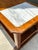 Vintage Monumental Rustic Wood and Marble Console Table For Sale - Image 16 of 18