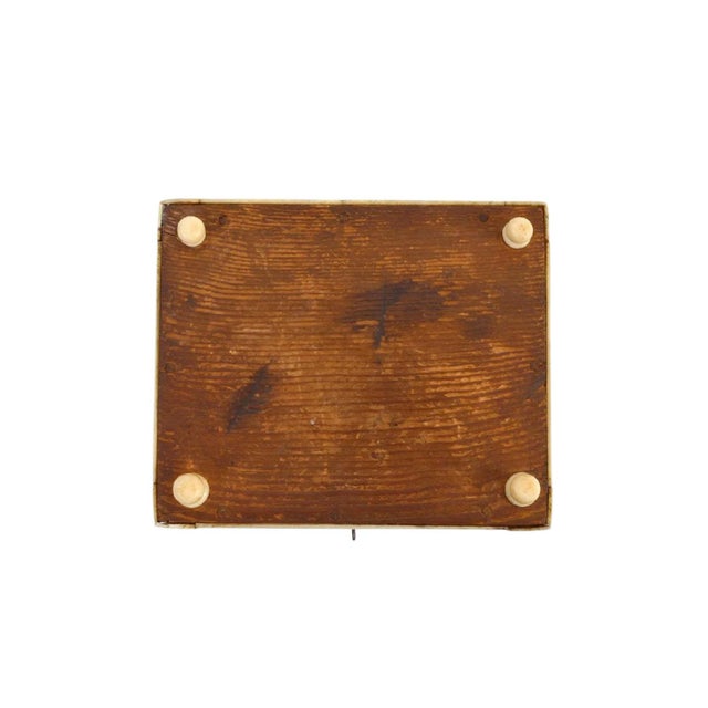 Wood 19th Century Carved and Etched Bone Box, Circa 1860 For Sale - Image 7 of 7