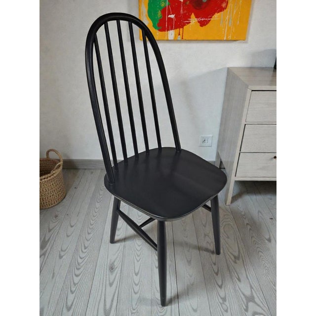 1970s Mid-Century Modern Quaker Dining Chairs by Lucian Ercolani for Ercol, 1960, Set of 2 For Sale - Image 5 of 18