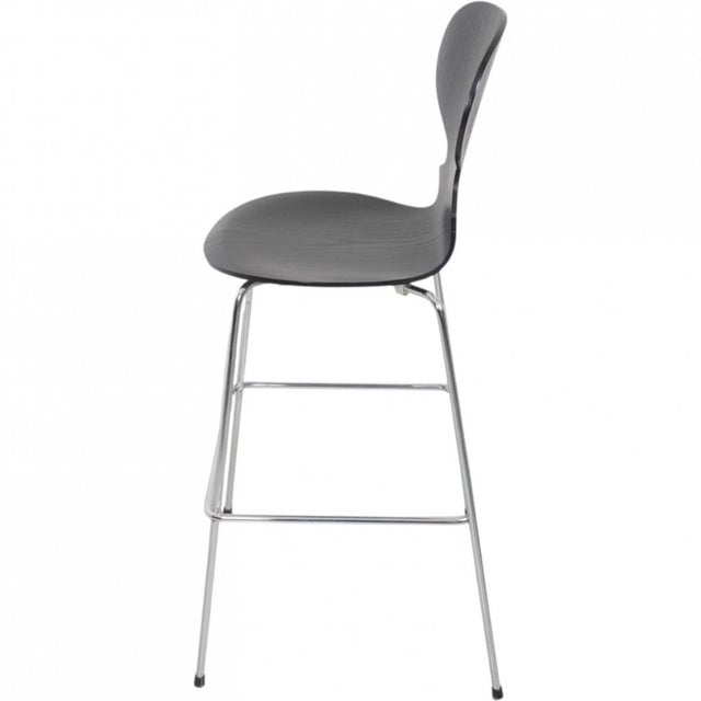 Vintage Black Ant Bar Stools by Arne Jacobsen, 2000s, Set of 2 For Sale - Image 11 of 18