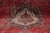 1970s 1970s Vintage Persian Handmade Wool 9x13 Red Area Rug For Sale - Image 5 of 11