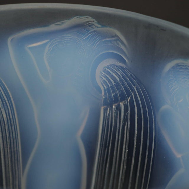 Rene Lalique Opalescent Glass Danaides Vase For Sale - Image 10 of 15