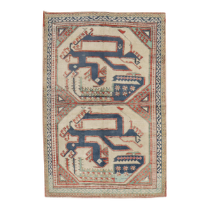 20th Century Zabihi Collection Turkish Slithering Snake Anatolian Rug