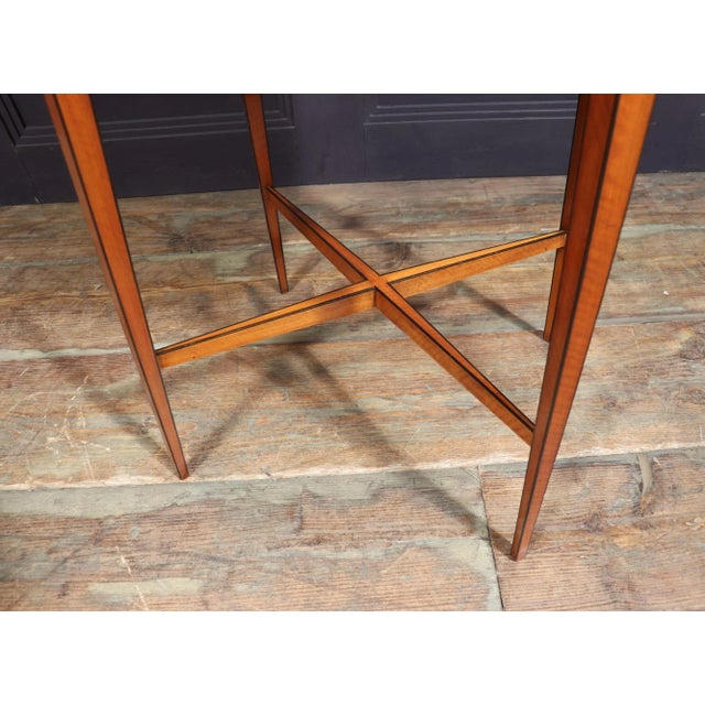 Antique Chinese Satinwood Side Table, 1890s For Sale - Image 8 of 13