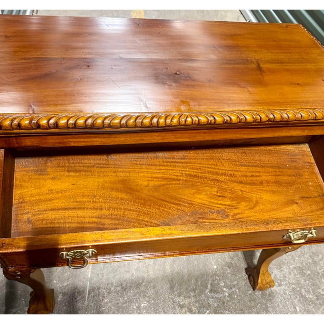 Mid 20th Century Chippendale Lowboy For Sale - Image 4 of 10