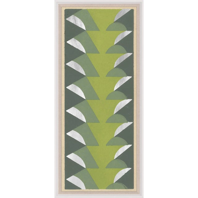 Contemporary Deco Palms 1, Framed Artwork For Sale - Image 3 of 3