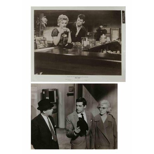Vintage gelatin silver prints, realized in the late 1950s. A desirable group of four vintage publicity and promotional...