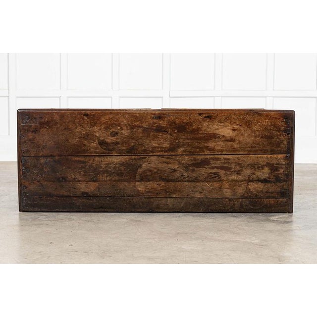 18th Century English Oak Dresser Base, 1780s For Sale - Image 9 of 18