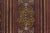 Vintage Chinese Four-Panel Painted Screen in Dark Red Brown Finish For Sale In New York - Image 6 of 10