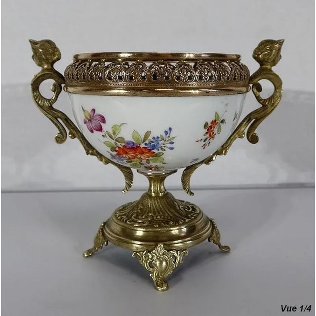 19th Century Porcelain Bronze Cup For Sale - Image 4 of 18