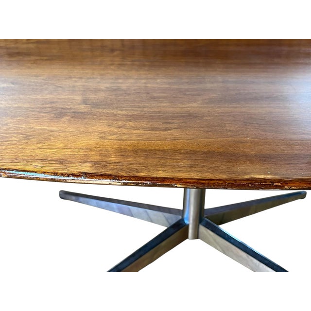 Florence Knoll Oval Table Desk 1960s For Sale - Image 11 of 12