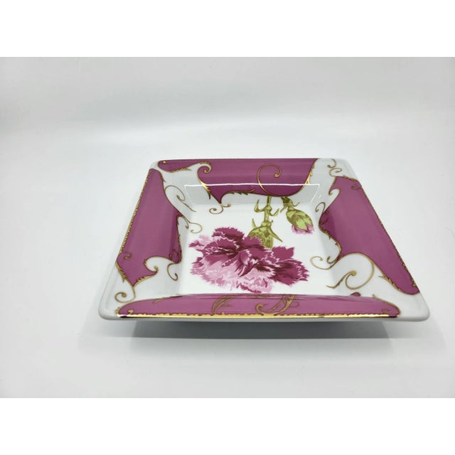 This Christian Lacroix porcelain pocket tray, from the limited series "Follement" and dated from the 1990s, is a true...
