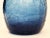 Cobalt Blue Crackle Hand-Blown Glass Vase by Blenko Glass Co. For Sale - Image 15 of 16
