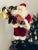 1970s Gorgeous Vintage 1970s Santa Christmas Figurine With Porcelain Face Glass Eyes For Sale - Image 5 of 6