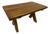 Mid-Century Refectory Style Oak Dining Table from De Puydt, Belgium, 1970s For Sale