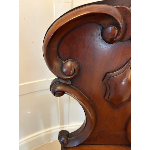 Antique Victorian Mahogany Side Chairs, 1860, Set of 2 For Sale - Image 12 of 17