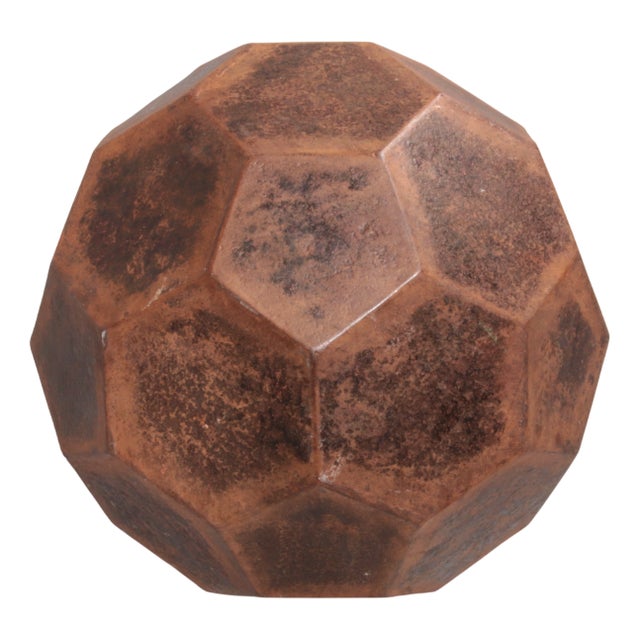 Italian Molecular Metal Side Table, 1960 For Sale