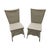 Canvas Dining Chairs by Gerard Van Den Berg, Set of 2 For Sale - Image 5 of 13