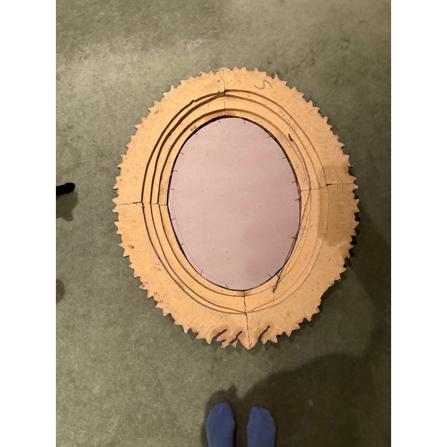 Spanish Vintage Peruvian Sunburst Mirror For Sale - Image 3 of 6