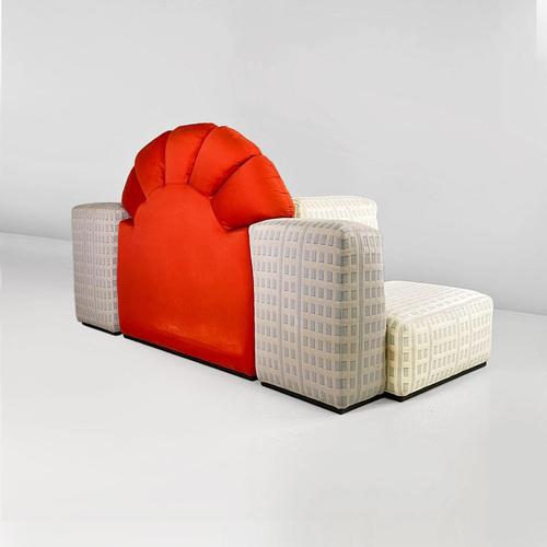1980s Italian Modern Sunset in New York Modular Sofa attributed to Gaetano Pesce for Cassina, 1984, Set of 8 For Sale - Image 5 of 18