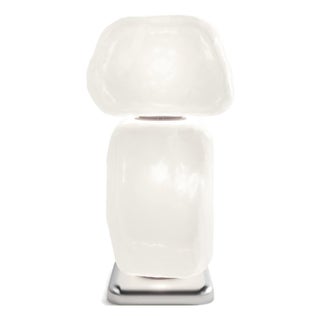 White II Wax, Stone, Light Table Lamp in Glass by Linde Freya Tangelder for Cassina For Sale