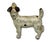 Vintage 1930s American Hubley Manufacturing Company Cast Iron Fox Terrier Dog Doorstop For Sale - Image 13 of 18