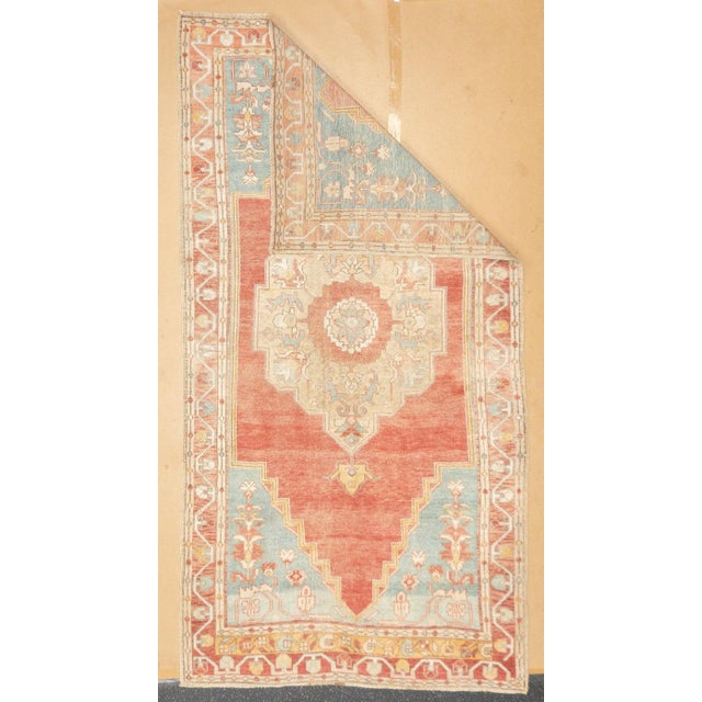 Vintage Turkish Rug 4'8'' x 8'4''. The carpets, scatters, runners, long rugs and bags of the towns, villages and tribes of...