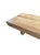 Wood Solid Teak Wood Table Modern Organic For Sale - Image 7 of 10