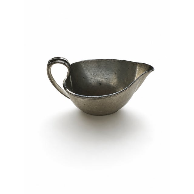 1930s Art Deco Pewter Sauce Boat by Just Andersen, 1930s For Sale - Image 5 of 7
