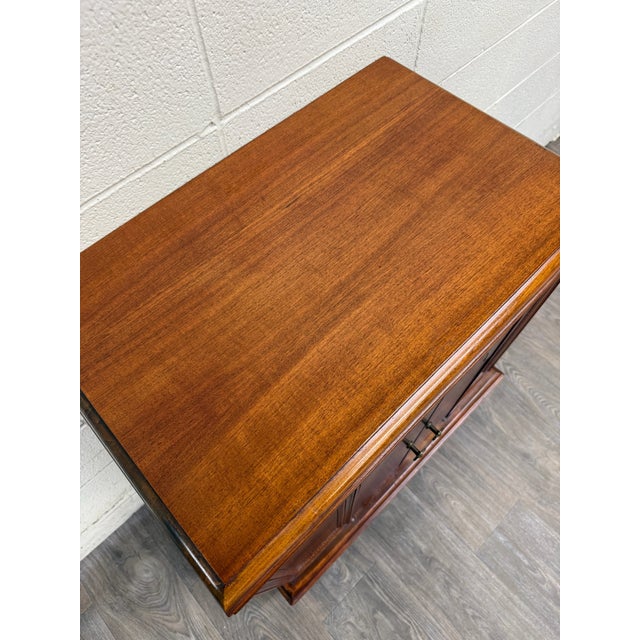 Vintage Georgian Revival Mahogany Cabinet For Sale - Image 11 of 12
