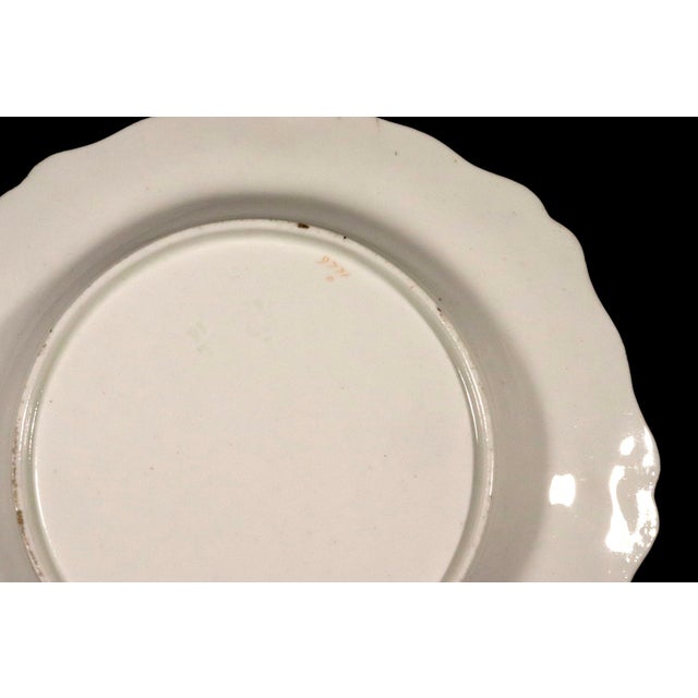 Ceramic English Porcelain Part Dessert Japan Pattern Service, Hammersley Factory For Sale - Image 7 of 9