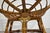 Vintage Rattan Bamboo Papasan Chair For Sale - Image 9 of 10
