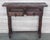 Early 20th Century Spanish Carved Console Table With Fluted Legs For Sale - Image 6 of 11