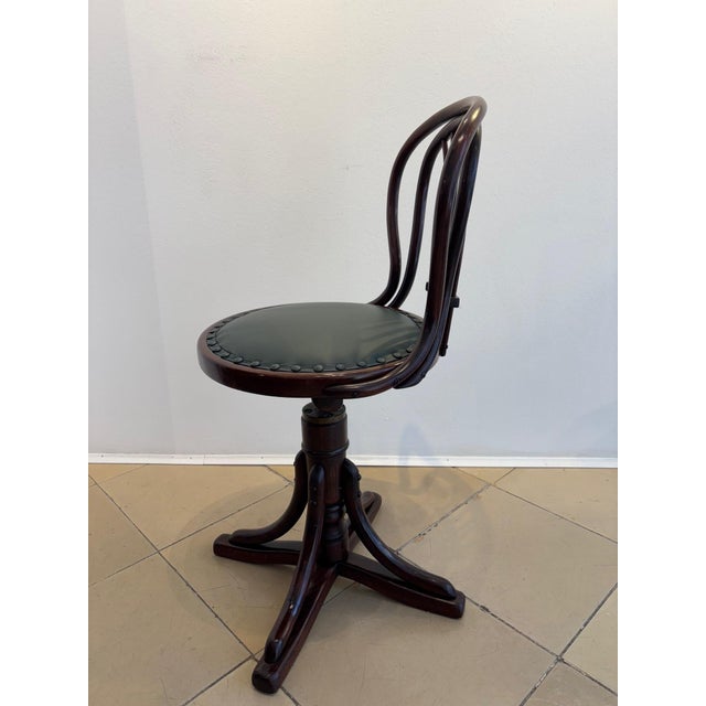 Wood Swivel or Desk Chair from Thonet, 1890s For Sale - Image 7 of 9